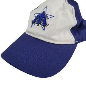 Melon Wear Seattle Mariners Hat Ball Cap Adjustable Blue White Sports Baseball M